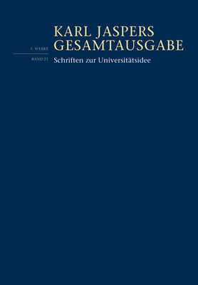 Schriften Zur Universitatsidee [German] 3796534236 Book Cover
