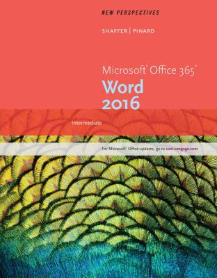 New Perspectives Microsoft Office 365 & Word 20... 130588096X Book Cover