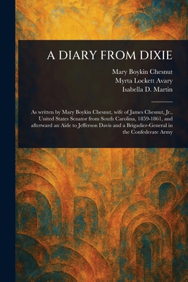 A Diary from Dixie 1023475715 Book Cover