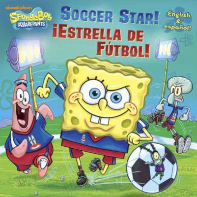 Soccer Star!/Estrella de futbol! (SpongeBob Squ... 0385379293 Book Cover