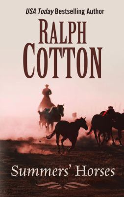 Summers' Horses [Large Print] 1410465535 Book Cover