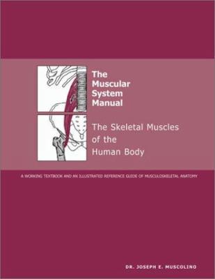 The Muscular System Manual: The Skeletal Muscle... 0971775001 Book Cover