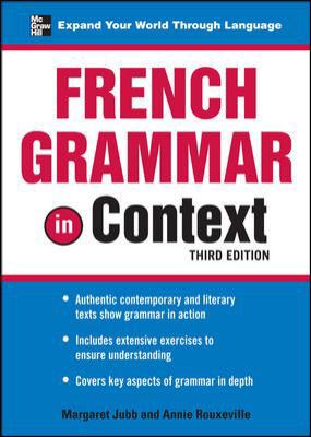 French Grammar in Context (French Edition) [French] 0071602682 Book Cover