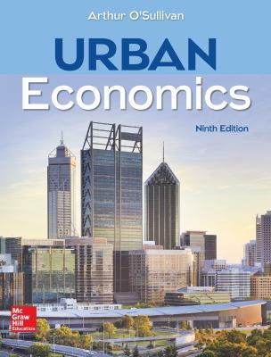 Loose Leaf for Urban Economics 126046542X Book Cover
