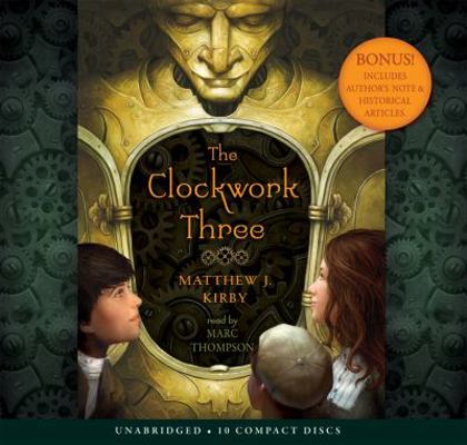 The Clockwork Three 0545249589 Book Cover