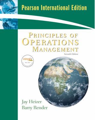 Principles of Operations Management 0135007097 Book Cover