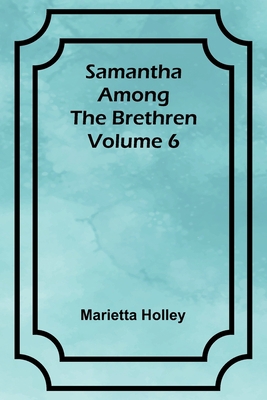 Samantha among the Brethren Volume 6 9357726535 Book Cover