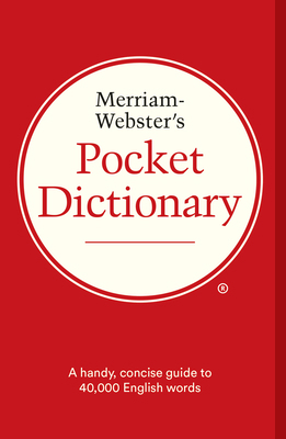 Merriam-Webster's Pocket Dictionary B00DQCD5OM Book Cover