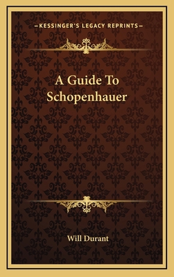 A Guide To Schopenhauer 1169083048 Book Cover