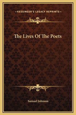 The Lives Of The Poets 1169256384 Book Cover