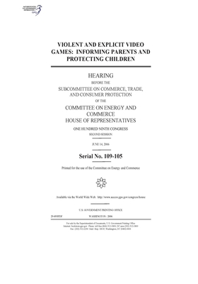 Violent and explicit video games: informing par... B0848WD18B Book Cover