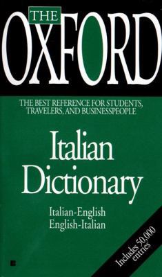 The Oxford Italian Dictionary 0425160122 Book Cover