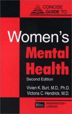 Concise Guide to Women's Mental Health 1585620300 Book Cover