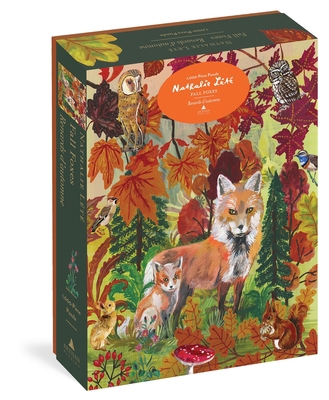 Nathalie Lété Fall Foxes 1,000-Piece Puzzle 1648291767 Book Cover