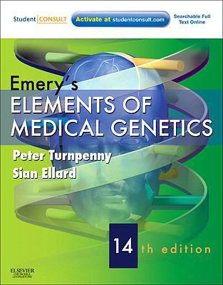 Emery's Elements of Medical Genetics: With STUD... 0702040436 Book Cover