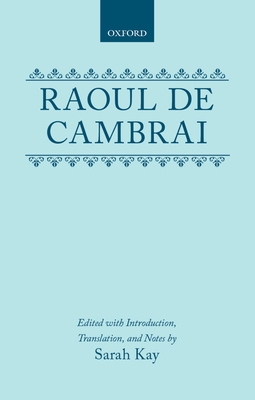 Raoul de Cambrai 0198158688 Book Cover