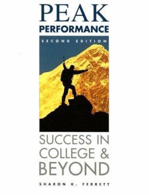 Peak Performance: Success in College & Beyond 0256219958 Book Cover