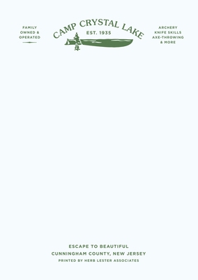 Camp Crystal Lake: Fictional Hotel Notepad Set 1916349587 Book Cover