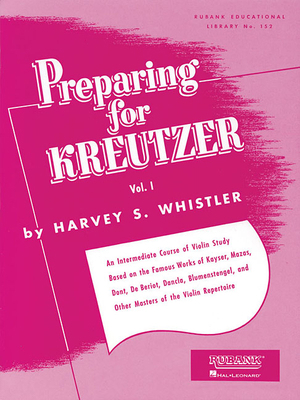 Preparing for Kreutzer, Vol. I B000GP8TJS Book Cover