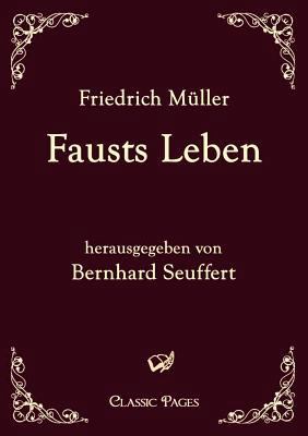 Fausts Leben [German] 3867414734 Book Cover