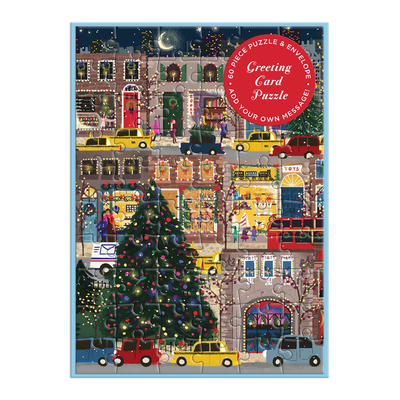 Joy Laforme Winter Lights Greeting Card Puzzle 0735378991 Book Cover
