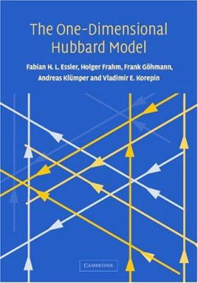 The One-Dimensional Hubbard Model 0521802628 Book Cover