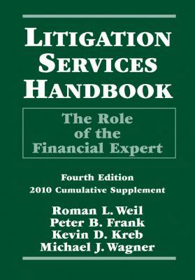 Litigation Services Handbook: The Role of the F... 047045699X Book Cover