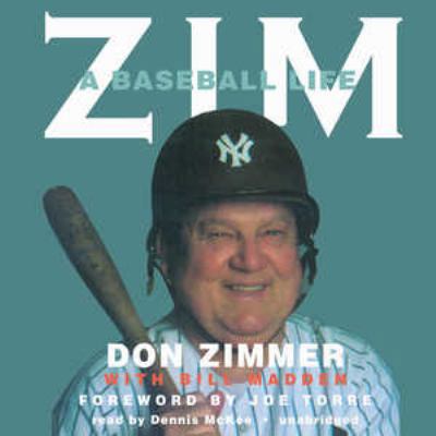 Zim: A Baseball Life 1441783555 Book Cover
