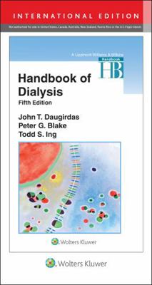 Handbook of Dialysis 1451188714 Book Cover