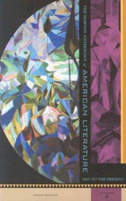 The Norton Anthology of American Literature: Vo... 0393977943 Book Cover