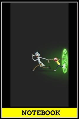 Rich and Morty notebook - best gift for Rich and Morty lovers: 6x9 inch, 120 pages, blank line, notepad, journal, Rich and Morty notebook, Rich and Morty office supplies