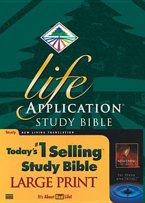 Life Application Study Bible Large Print: NLT1 ... [Large Print] 0842332960 Book Cover