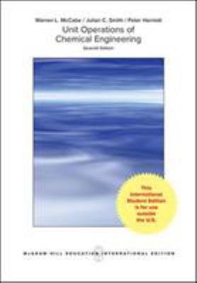 Unit Operations of Chemical Engineering, 7th Ed... 0071247106 Book Cover