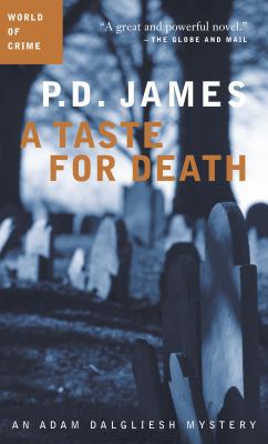 A Taste for Death 1400025109 Book Cover