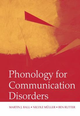 Phonology for Communication Disorders 0805857613 Book Cover
