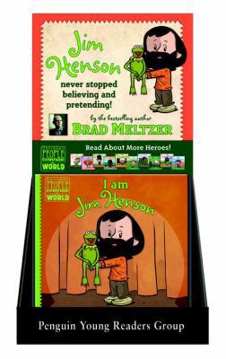 Hardcover I Am Jim Henson 5-Copy Counter Display W/ Riser Book