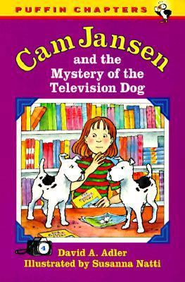 CAM Jansen: The Mystery of the Television Dog #4 0140388001 Book Cover