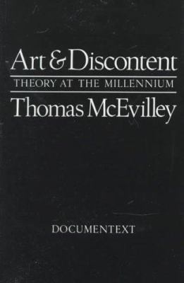 Art and Discontent 0929701313 Book Cover