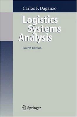 Logistics Systems Analysis 3540239146 Book Cover