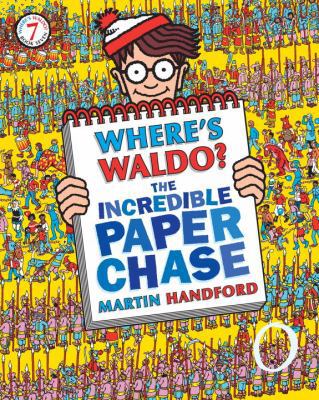 Where's Waldo? the Incredible Paper Chase 076364725X Book Cover