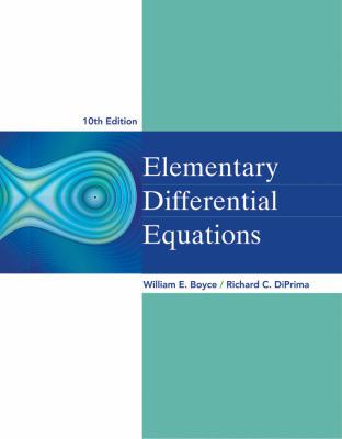 Elementary Differential Equations 0470458321 Book Cover