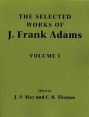 The Selected Works of J. Frank Adams 2 Volume Set 052118214X Book Cover