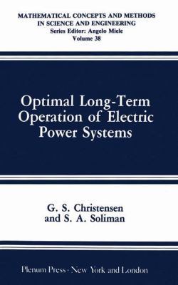 Optimal Long-Term Operation of Electric Power S... 030642875X Book Cover
