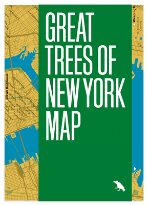 Great Trees of New York Map 1912018772 Book Cover