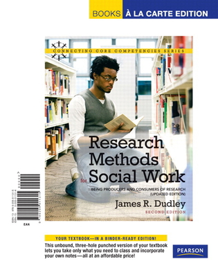 Research Methods for Social Work: Being Produce... 0205011314 Book Cover