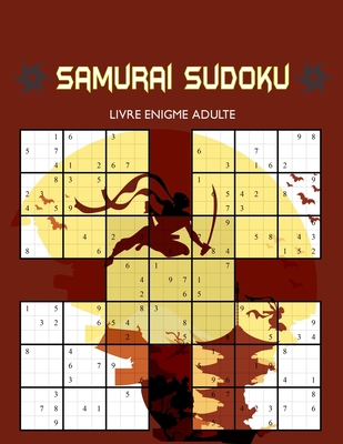 Samurai Sudoku livre enigme adulte: 500 puzzles... [French] B08PJPWGKN Book Cover