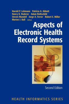 Aspects of Electronic Health Record Systems 1441921206 Book Cover