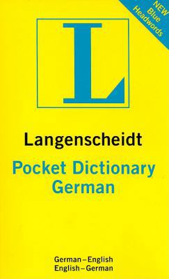 Langenscheidt Pocket German Dictionary: German-... 1585735930 Book Cover