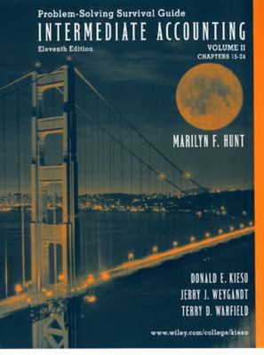 Intermediate Accounting, Chapters 15-24, Self-S... 0471226416 Book Cover