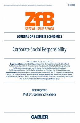 Corporate Social Responsibility [German] 3834910449 Book Cover